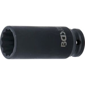 BGS TECHNIC - Socket Wrench - 12-point, 24mm, 85mm BGS TECHNIC - Socket Wrench - 12-point, 24mm, 85mm