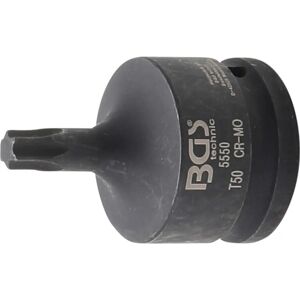BGS 5550 - T50 Socket Adapter for Torx - Impact/Manual BGS 5550 - T50 Socket Adapter for Torx - Impact/Manual