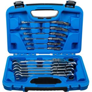 BGS Dual Joint Ratchet Wrench Set - 8-19mm, 12 pcs BGS Dual Joint Ratchet Wrench Set - 8-19mm, 12 pcs