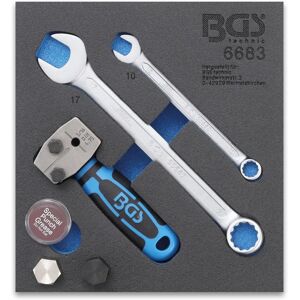 Conjunto de doblado y corte de línea de freno BGS technic KG - DIN 4.75mm Conjunto de doblado y corte de línea de freno BGS technic KG - DIN 4.75mm