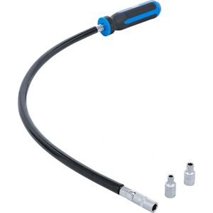 BGS Screwdriver Kit - Flexible Shaft, 3 Sockets, Anti-slip Handle - Screwdriver Kit BGS Screwdriver Kit - Flexible Shaft, 3 Sockets, Anti-slip Handle - Screwdriver Kit