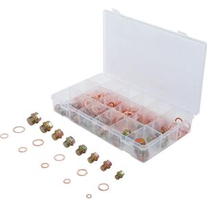 Bgs Technic Jeu de vis et joints en cuivre - 534 pièces Bgs Technic Jeu de vis et joints en cuivre - 534 pièces