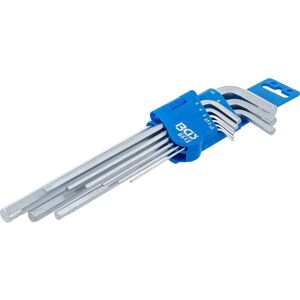 BGS Hex Key Set - 9 pcs, 1.5-10mm, Foldable Handle - Tool Set BGS Hex Key Set - 9 pcs, 1.5-10mm, Foldable Handle - Tool Set