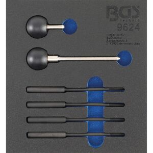 BGS Carrello + Scomparto 1/6: Attrezzo di fissaggio albero motore per Porsche Boxster, 911 M96 BGS Carrello + Scomparto 1/6: Attrezzo di fissaggio albero motore per Porsche Boxster, 911 M96