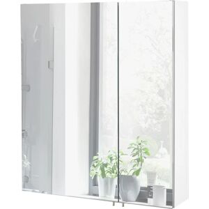 MÖBELPARTNER Basic Bad-Spiegelschrank - weiß (glänzend) - 60cm x 70,7cm x 16cm MÖBELPARTNER Basic Bad-Spiegelschrank - weiß (glänzend) - 60cm x 70,7cm x 16cm