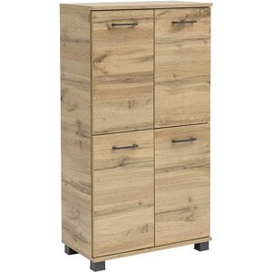 SCHILDMEYER Nora Badschrank - 4-türen, Landhaus Eiche, 116,9cm hoch SCHILDMEYER Nora Badschrank - 4-türen, Landhaus Eiche, 116,9cm hoch
