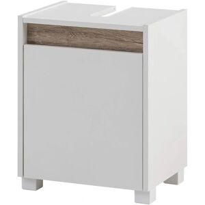 Onderwasbak Kast MÖBELPARTNER - Wit, 41,8x33x54.6cm - Duitse Kwaliteit Onderwasbak Kast MÖBELPARTNER - Wit, 41,8x33x54.6cm - Duitse Kwaliteit