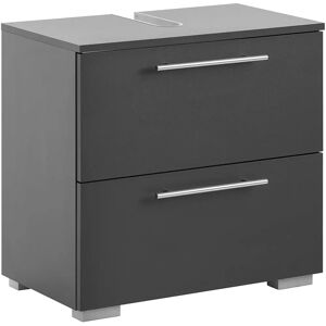 SCHILDMEYER Carlos Grauer Waschbeckenunterschrank - Badmöbel SCHILDMEYER Carlos Grauer Waschbeckenunterschrank - Badmöbel