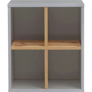 Schildmeyer Padua Regalwürfel - Grau & Holzoptik - 40,5cm Schildmeyer Padua Regalwürfel - Grau & Holzoptik - 40,5cm