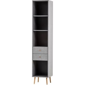 SCHILDMEYER Jonte - Grauer Aktenschrank - 40,2x194,2x39 cm - FSC-zertifiziert SCHILDMEYER Jonte - Grauer Aktenschrank - 40,2x194,2x39 cm - FSC-zertifiziert
