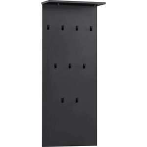 SCHILDMEYER Janne Wandgarderobe - 50x120,6cm Schwarz SCHILDMEYER Janne Wandgarderobe - 50x120,6cm Schwarz