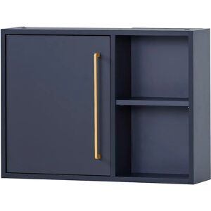 Armoire Murale Schildmeyer Kent - Bleu Nuit - 66,8cm - Publicité Armoire Murale Schildmeyer Kent - Bleu Nuit - 66,8cm - Publicité