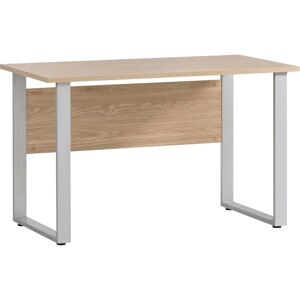 SCHILDMEYER Antero Schreibtisch - Rechteckig, Eiche hell, Silber U-Fuß - Schreibtisch SCHILDMEYER Antero Schreibtisch - Rechteckig, Eiche hell, Silber U-Fuß - Schreibtisch