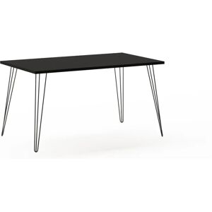 Escritorio SCHILDMEYER Hank - Negro - 140x80 cm - Fabricado en Alemania Escritorio SCHILDMEYER Hank - Negro - 140x80 cm - Fabricado en Alemania