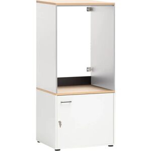 Schildmeyer Solea Mehrzweckschrank-Set - Weiß, Eiche hell - Aufbewahrungsschrank Schildmeyer Solea Mehrzweckschrank-Set - Weiß, Eiche hell - Aufbewahrungsschrank