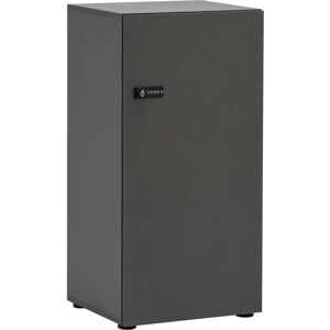 MÖBELPARTNER Grijze afsluitbare kast - 45,4x40,7x92,6cm - Lockerkast MÖBELPARTNER Grijze afsluitbare kast - 45,4x40,7x92,6cm - Lockerkast