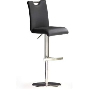 MCA FURNITURE Barhocker - Schwarz - Höhenverstellbar - 360° Drehbar MCA FURNITURE Barhocker - Schwarz - Höhenverstellbar - 360° Drehbar