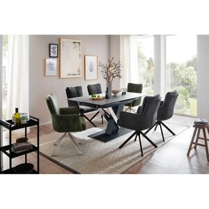 MCA FURNITURE MASSARO Tisch mit Säule 160-210 cm - Esstisch MCA FURNITURE MASSARO Tisch mit Säule 160-210 cm - Esstisch