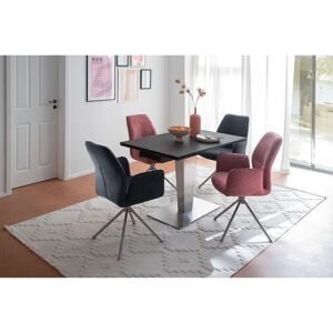 MCA Furniture GREYTON - Rot - Drehbarer Esszimmerstuhl MCA Furniture GREYTON - Rot - Drehbarer Esszimmerstuhl