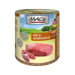 MAC's Märkäruoka kissoille - 12 x 800 g - Korkea lihaosuus MAC's Märkäruoka kissoille - 12 x 800 g - Korkea lihaosuus