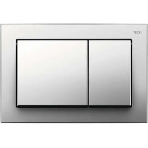 Bouton de Double Chasse Chrome TECE - Système de chasse WC - Publicité Bouton de Double Chasse Chrome TECE - Système de chasse WC - Publicité