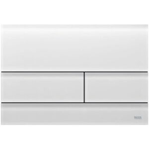 TECEsquare II Glas Satin Weiß Doppelspülplatte TECEsquare II Glas Satin Weiß Doppelspülplatte