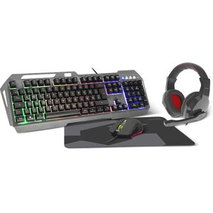 Set de Juego Speedlink LUNERA 4en1 - Teclado, Ratón, Auriculares, Alfombrilla Set de Juego Speedlink LUNERA 4en1 - Teclado, Ratón, Auriculares, Alfombrilla