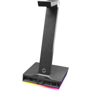Support pour casque SpeedLink EXCELLO - Multicolore, USB 2.0, 7.1 Surround, Noir - Publicité Support pour casque SpeedLink EXCELLO - Multicolore, USB 2.0, 7.1 Surround, Noir - Publicité