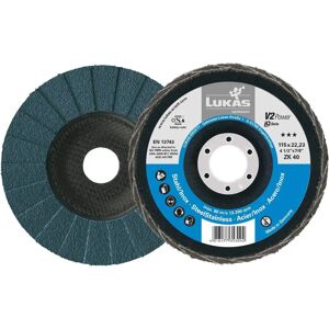 Lukas V2 Power Zirkonium Schleifscheibe 125mm Lukas V2 Power Zirkonium Schleifscheibe 125mm