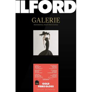 Ilford GP Gold Fibre Gloss Photo Paper - A4 - White - High Quality Ilford GP Gold Fibre Gloss Photo Paper - A4 - White - High Quality