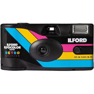 Appareil photo jetable Ilford Ilfocolor Rapid Black - 27 prises Appareil photo jetable Ilford Ilfocolor Rapid Black - 27 prises
