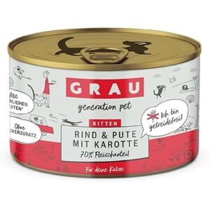 Nourriture pour chats sans céréales GRAU - 6 x 200 g Nourriture pour chats sans céréales GRAU - 6 x 200 g