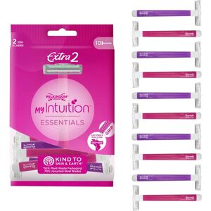 Wilkinson MyIntuition Extra 2 Essentials - Lot de 10 rasoirs - Publicité Wilkinson MyIntuition Extra 2 Essentials - Lot de 10 rasoirs - Publicité