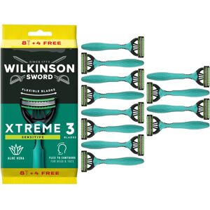 Wilkinson Sword Xtreme 3 Sensitive Einwegrasierer - Männer 8+4 Wilkinson Sword Xtreme 3 Sensitive Einwegrasierer - Männer 8+4