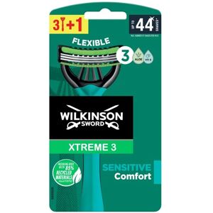 Wilkinson Sword Xtreme3 Sensitive - Disposable razor - 4 pcs Wilkinson Sword Xtreme3 Sensitive - Disposable razor - 4 pcs