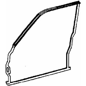 FEBI BILSTEIN Junta de puerta - 190 (W201) - izquierda delantera FEBI BILSTEIN Junta de puerta - 190 (W201) - izquierda delantera