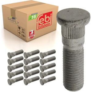 FEBI BILSTEIN Däckskruv - M12 x 1.5 - Stål - Passar Ford Mazda FEBI BILSTEIN Däckskruv - M12 x 1.5 - Stål - Passar Ford Mazda