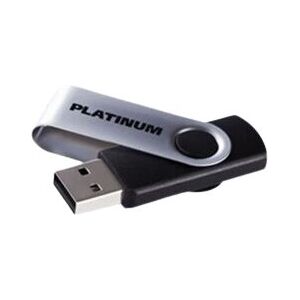 Unità USB Platinum Twister - 2GB - USB Tipo-A - Girevole - Nero e Argento Unità USB Platinum Twister - 2GB - USB Tipo-A - Girevole - Nero e Argento