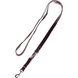 Heim Leather Dog Lead - Brown - 240cm - Adjustable - German Craftsmanship Heim Leather Dog Lead - Brown - 240cm - Adjustable - German Craftsmanship