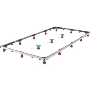 LE SANITAIRE - Rechteckiger Duschrahmen XL 70/100 x 70/180 cm Stahl LE SANITAIRE - Rechteckiger Duschrahmen XL 70/100 x 70/180 cm Stahl