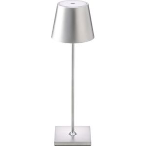 Lampe de Table Argentée Sigor Nuindie - LED 2.2W, Dimmable, IP54 - Publicité Lampe de Table Argentée Sigor Nuindie - LED 2.2W, Dimmable, IP54 - Publicité