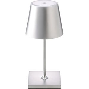 Lampe de table portable Nuindie mini Sigor - Argent, 2.2W, Dimmable - Publicité Lampe de table portable Nuindie mini Sigor - Argent, 2.2W, Dimmable - Publicité