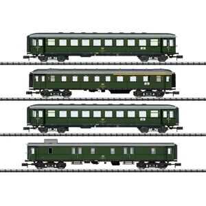 MiniTrix 18709 Sæt med 4 N-skala togvogne - Modellokomotiver MiniTrix 18709 Sæt med 4 N-skala togvogne - Modellokomotiver