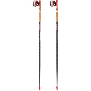 Leki Vertical K Trail Running Poles - Red/White - Lightweight Carbon Leki Vertical K Trail Running Poles - Red/White - Lightweight Carbon