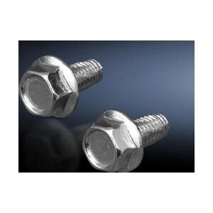 Rittal SZ 2488.000 M5 Schraube - 12mm, Silber, 500 Stück Rittal SZ 2488.000 M5 Schraube - 12mm, Silber, 500 Stück
