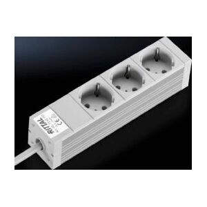 Rittal DK 7240.110 Power Extension - 2m, 3 Outlets, Indoor Grey Rittal DK 7240.110 Power Extension - 2m, 3 Outlets, Indoor Grey