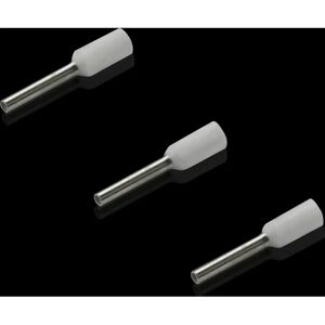 Rittal Terminal de extremo de cable blanco 0.5mm² 8mm - Wire End Terminal Rittal Terminal de extremo de cable blanco 0.5mm² 8mm - Wire End Terminal