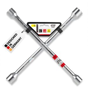 Heyner Radkreuzschlüssel - Chrom-Vanadium Stahl - 15mm - 368Nm - Universell - 355mm Heyner Radkreuzschlüssel - Chrom-Vanadium Stahl - 15mm - 368Nm - Universell - 355mm
