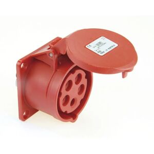 SIROX Modell 603.156 Panel-Steckdose - IP44 5-polig 400V Rot SIROX Modell 603.156 Panel-Steckdose - IP44 5-polig 400V Rot