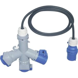 PCE Power Distributor - 9532020js - 3 Sockets, 1.5m Cable PCE Power Distributor - 9532020js - 3 Sockets, 1.5m Cable